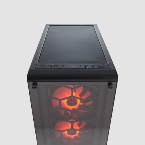 Corsair 460X RGB, caja PC GAMING de CRISTAL templado